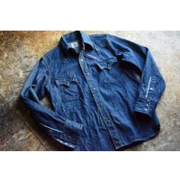 SAMURAIJEANS 10oz刀耳セルビッチデニムカモメウエスタンシャツ