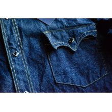 他の写真2: SAMURAIJEANS10oz刀耳カモメデニムウエスタンシャツ