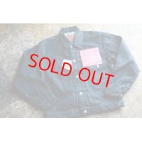 フルカウント2023AW 大人のBLACKファーストタイプジャケット「Type 1 Black Denim Jacket」