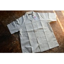 他の写真1: フルカウント2022SSリネンコットンオープンカラーシャツ「OPEN COLLAR SHIRT」