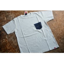 他の写真1: ステュディオ・ダ・ルチザン2023SS USAコットンデニムポケットTシャツ