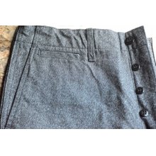 他の写真3: クッシュマン2023SS 夏のブラックシャンブレーショートパンツ「BLACK CHAMBRAY SHORT PANTS」