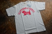 WAREHOUSEウエアハウス2024SS 4601プリントTシャツ「CLIFFORD.J.SCOTT」