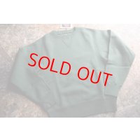 ジェラード2025SS フリーダムスリーブスウェット グラスグリーン色「Champs Sweat Shirt Plain」