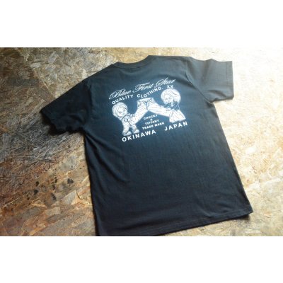 画像1: 再入荷中☆BLUE FIRST STAR チャッ☆ーTシャツ(元marvelスガデザイン)「CHUCK TIFF」柄