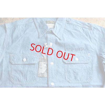 画像1: Colimbo ステンシルカスタムver ヒルヘッド ワーク シャツ「Hillhead Work ShirtMighty W」