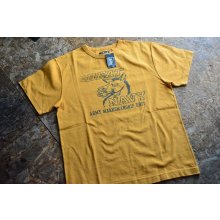 他の写真1: COLIMBO ノーウォークコットンプリントTシャツ「BEAT NAVY」柄