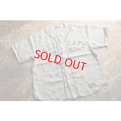 画像1: Colimbo ドゥリトル ベースボールシャツ「DOOLITTLE BASEBALL SHIRT Custom "HELL CATS"」