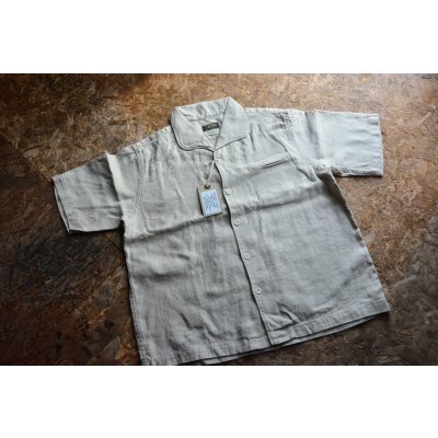 画像1: Colimbo ピードモントプレイフレンチリネンツイルシャツ「Piedmont Play Shirt」