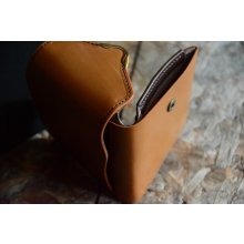 他の写真3: 池之端銀革店 Cramp UKブライドルレザー 「ギャルソンスリムウォレット」