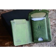他の写真2: 池之端銀革店 ディーラー専売品！Cramp イタリアンヌバックレザー 「ギャルソンスリムウォレット」
