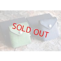 池之端銀革店 ディーラー専売品！Cramp イタリアンヌバックレザー 「ギャルソンスリムウォレット」