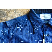 他の写真2: サムライジーンズ 業平菱金魚柄ジャガードワークシャツ