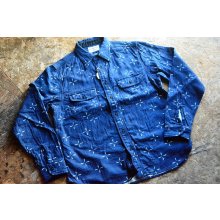 他の写真1: サムライジーンズ 業平菱金魚柄ジャガードワークシャツ