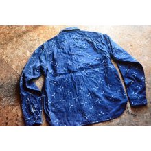 他の写真3: サムライジーンズ 業平菱金魚柄ジャガードワークシャツ