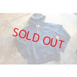 柿渋染めインディゴスウェットパーカー