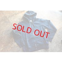 柿渋染めインディゴスウェットパーカー