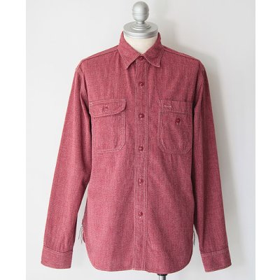 画像1: 週明け予定☆Colimbo 杢シャンブレービュートワークシャツ「Butte Work Shirt」