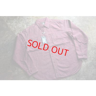 画像1: Colimbo 杢シャンブレービュートワークシャツ「Butte Work Shirt」