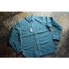 他の写真3: Colimbo 杢シャンブレービュートワークシャツ「Butte Work Shirt」