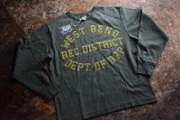 COLIMBO ラフロックロングスリーブT「WEST BEND GFP」柄