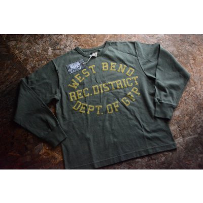 画像1: COLIMBO ラフロックロングスリーブT「WEST BEND GFP」柄