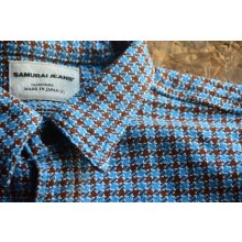 他の写真2: サムライジーンズ チーズ染色糸インディゴヘビーネルワークシャツ