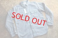 サムライジーンズ チーズ染色糸インディゴヘビーネルワークシャツ