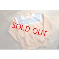 COLIMBO スノーフレークジップスウェット「Snowflake Zip Sweat 」