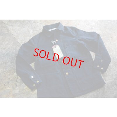 画像1: Colimbo ヤードボスダック生地カバーオール「Tough Canvas」ブラック