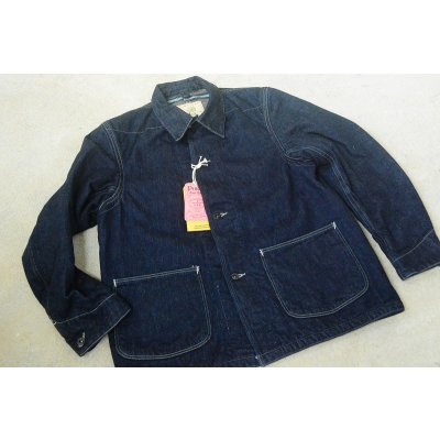画像1: Colimbo stencilカスタム大戦ブランケットデニムカバーオール「S.R.Garrison Denim Jumper」