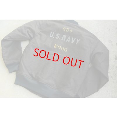 画像1: COLIMBO 大戦期デッキジップジャケット「Destroyer Escort  654 U.S.NAVY WOOD」