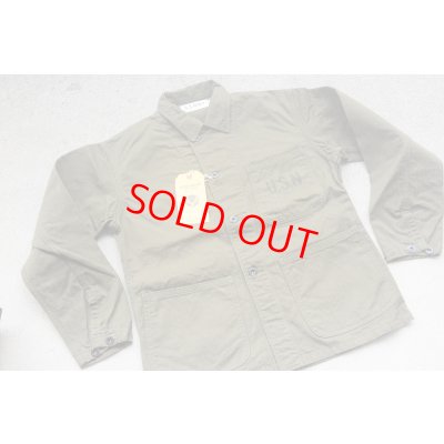 画像1: COLIMBO ネイバルヘリンボンワークジャケット N-3タイプ 「NAVAL WORK Jkt. "WATKINS-JF"」