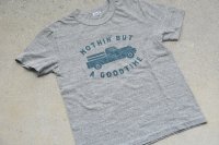 STRASSBURGER&Co. GRAVITEE吊り編みTRUCK Tシャツ（ヘザーグレー）