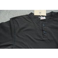 Two Moonトゥームーン ラフィー天竺ヘンリーネックT「Rafi Henley neck」