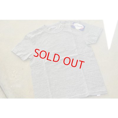 画像1: ストラスバーガー GRAVITEE吊り編み無地ポケットTシャツ（ヘザーグレー）