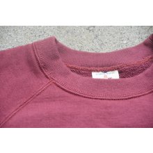 他の写真2: Two Moon 吊り編み半袖ラグランスウェットシャツ「Short Sleeve Sweatshirt」アズキ色