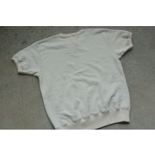 他の写真2: Two Moon 吊り編み両Vガゼット半袖スウェットシャツ「Double V-gusset」