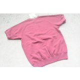 Two Moon 吊り編み半袖ラグランスウェットシャツ「Short Sleeve Sweatshirt」アズキ色