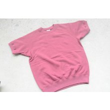 他の写真3: Two Moon 吊り編み半袖ラグランスウェットシャツ「Short Sleeve Sweatshirt」アズキ色