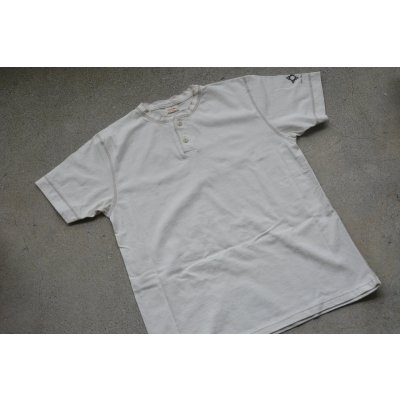 画像1: Two Moon 2026Ver新色 ラフィー天竺ヘンリーネックT「Rafi Henley neck」