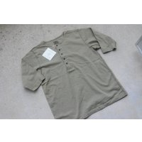 Two Moonハーフスリーブ５ボタンヘンリーネックT「Harf sleeve Henley」