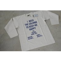 COLIMBO ヨンカーズフットボールTシャツ「HAPPINESS SLOGAN」柄