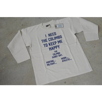 画像1: COLIMBO ヨンカーズフットボールTシャツ「HAPPINESS SLOGAN」柄