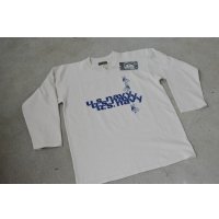 COLIMBO ヨンカーズフットボールTシャツ「U.S.NAVY STACK LOGO」柄