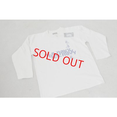 画像1: COLIMBO ヨンカーズフットボールTシャツ「U.S.NAVY STACK LOGO」柄