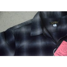 他の写真2: Colimbo モデストオープンカラー50sオンブレチェックシャツ「Modest Open Collar Shirt」