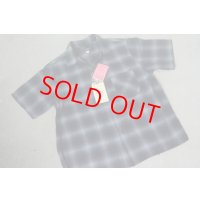 Colimbo モデストオープンカラー50sオンブレチェックシャツ「Modest Open Collar Shirt」