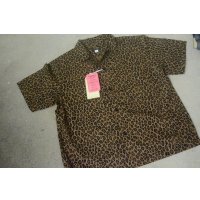 Colimbo モデストオープンカラーレオパード柄シャツ「Leopard Pattern」