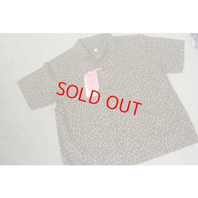 画像1: Colimbo モデストオープンカラーレオパード柄シャツ「Leopard Pattern」